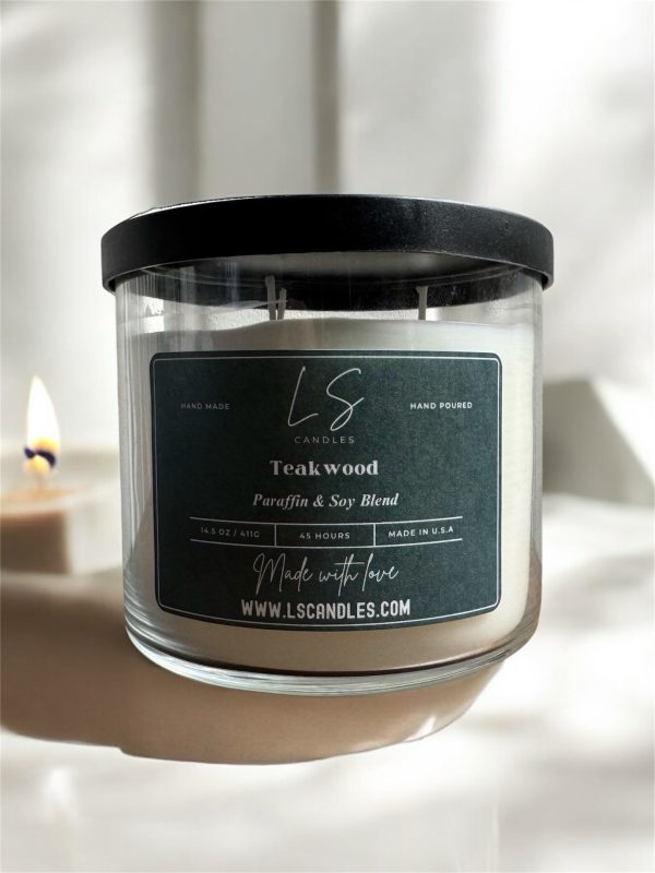 Teakwood Scented Candle