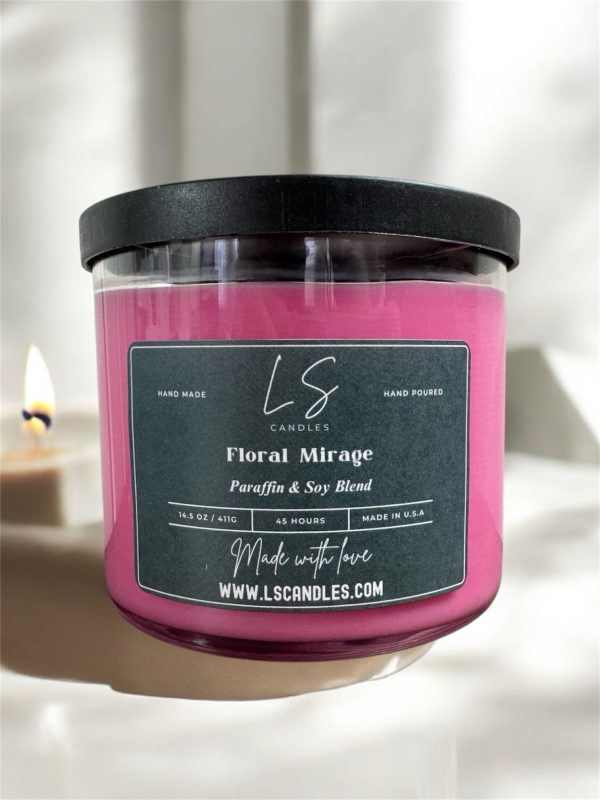 Floral Mirage Scented Candle